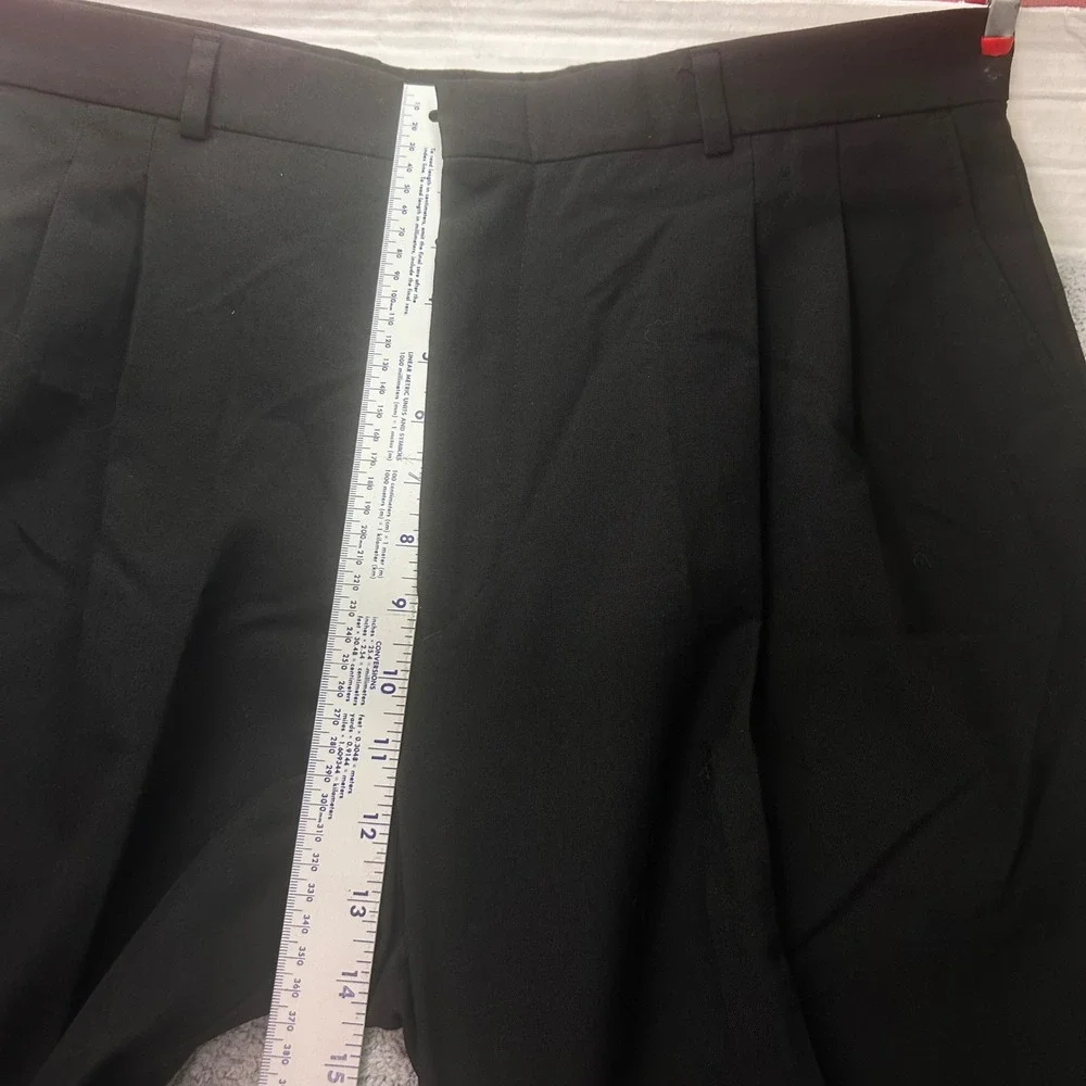 Levis Travelers Pleated Trousers Black 36x32 Vintage 90s Big E Workwear USA
